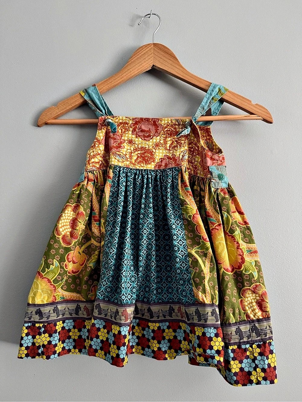 Matilda Jane  Girls Size 2 Patterned Dress Fall Festivals